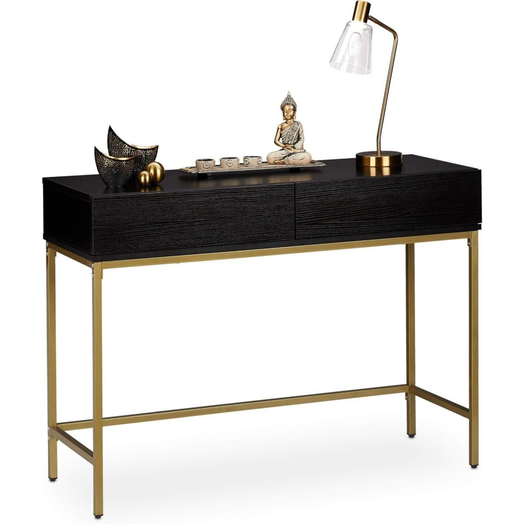 Table console minimaliste en metal