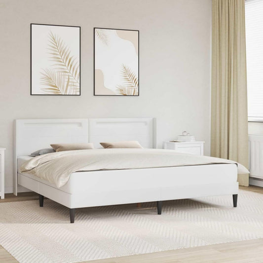 Spacieux matelas en cuir et contreplaque