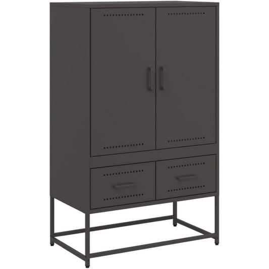 Beau buffet avec une fixation murale invisible et 2 tiroirs