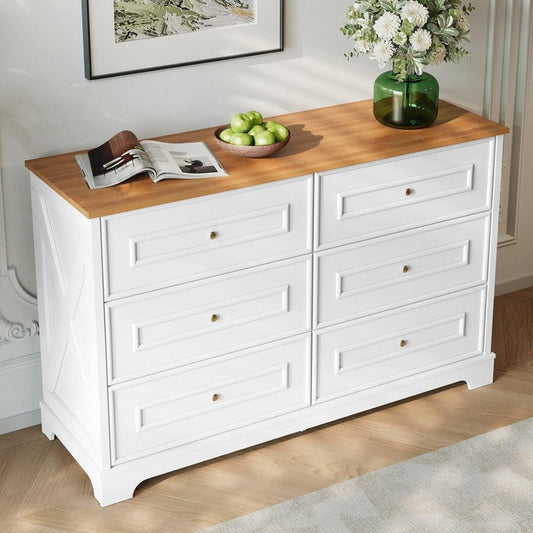 Buffet en MDF avec 6 tiroirs