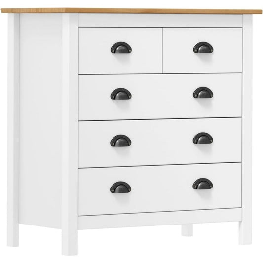 Buffet de rangement contemporain gris clair