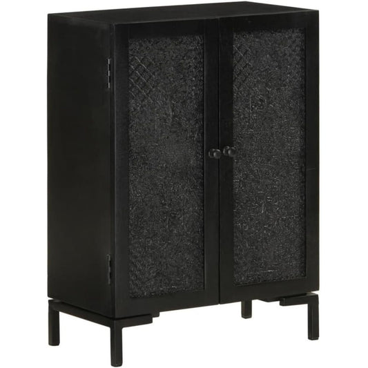 Style industriel buffet 77 cm de haut noir