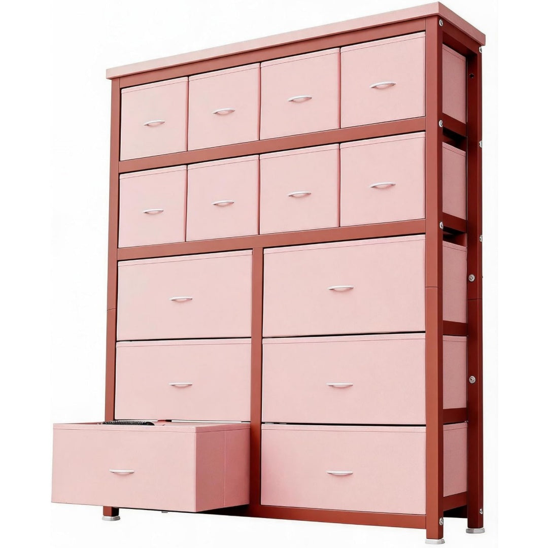 Grand meuble de rangement avec des etageres reglables en hauteur