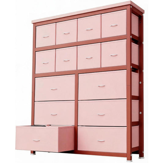 Grand meuble de rangement avec des etageres reglables en hauteur