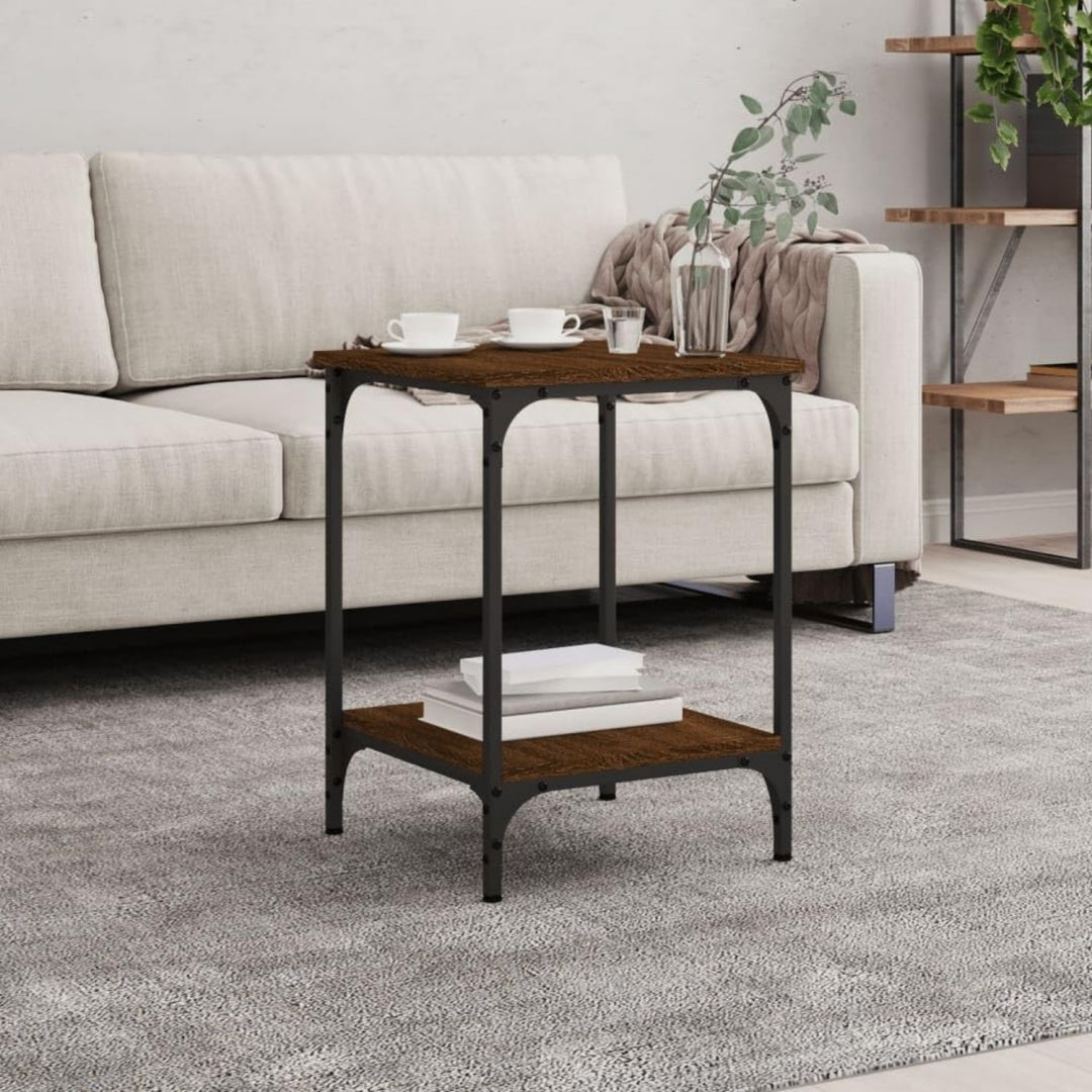 Table basse gris 40 x 40 x 55 cm