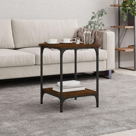 Table basse gris 40 x 40 x 55 cm