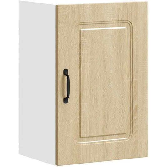 Style Contemporain, armoire colonne beige (40 x 31 x 60 cm)